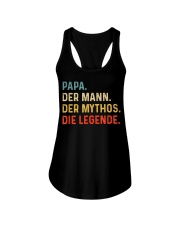 PAPA DER MANN DER MYTHOS DIE LEGENDE Ladies Flowy Tank thumbnail