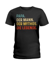 PAPA DER MANN DER MYTHOS DIE LEGENDE Ladies T-Shirt thumbnail