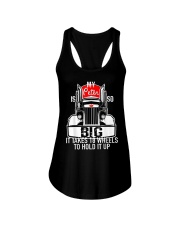 Funny Trucker Gift Ladies Flowy Tank thumbnail