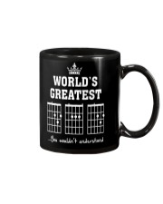 Worlds greatest DAD guitar chords secret message Mug thumbnail