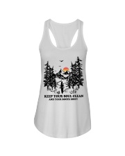 Keep your soul clean and your boót dirty Ladies Flowy Tank thumbnail