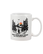 Keep your soul clean and your boót dirty Mug thumbnail