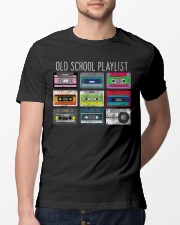 Old school playist Classic T-Shirt lifestyle-mens-crewneck-front-13