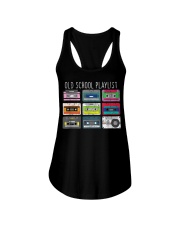 Old school playist Ladies Flowy Tank thumbnail