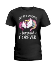 Mother and Daughter Best Friend Forever Ladies T-Shirt thumbnail