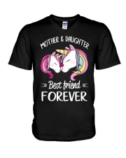 Mother and Daughter Best Friend Forever V-Neck T-Shirt thumbnail