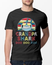 Grandpa Shark Vintage Classic T-Shirt lifestyle-mens-crewneck-front-13