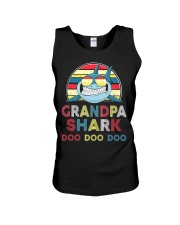 Grandpa Shark Vintage Unisex Tank thumbnail