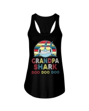 Grandpa Shark Vintage Ladies Flowy Tank thumbnail
