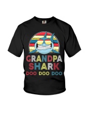 Grandpa Shark Vintage Youth T-Shirt thumbnail