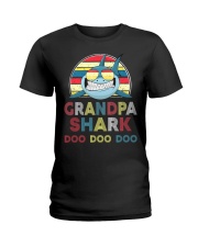 Grandpa Shark Vintage Ladies T-Shirt thumbnail
