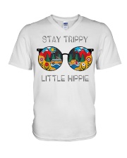 Stay Trippy Little Hippie V-Neck T-Shirt thumbnail