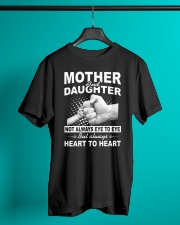 Mother and daughter always heart to heart Classic T-Shirt lifestyle-mens-crewneck-front-3