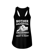 Mother and daughter always heart to heart Ladies Flowy Tank thumbnail