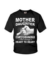 Mother and daughter always heart to heart Youth T-Shirt thumbnail