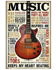 Special music design quotes 11x17 Poster front