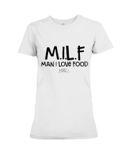 MILF MAN I LOVE FOOD Premium Fit Ladies Tee thumbnail