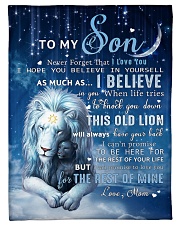 Mon To Son I believe in you Small Fleece Blanket - 30" x 40" front