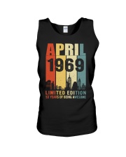VQD April 1969 53 Year Gift Birthday Awesome Unisex Tank tile