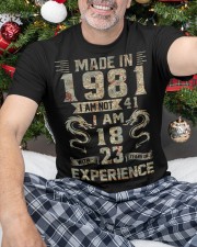 DVC Made in 1981 41 years of being awesome Classic T-Shirt custom-t-shirts-classic-lifestyle-front-336