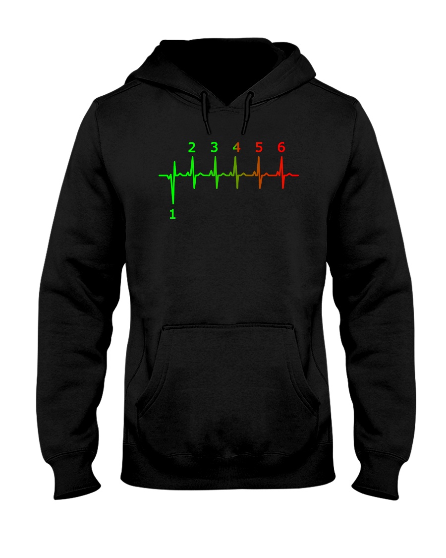 1 N 2 3 4 5 6 Hooded Sweatshirt
