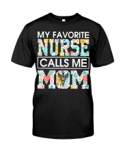 MY FAVORITE NURSE CALLS ME MOM Premium Fit Mens Tee thumbnail