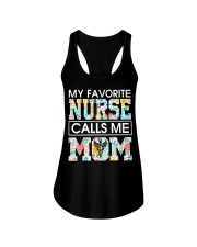 MY FAVORITE NURSE CALLS ME MOM Ladies Flowy Tank thumbnail