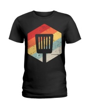 Retro Vintage Grilling Gift - Cooking Barb Ladies T-Shirt thumbnail