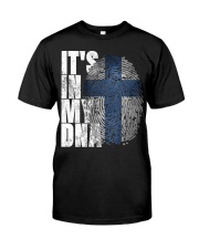 It's In My DNA Finnish Shirt Suomi Finlan Premium Fit Mens Tee thumbnail