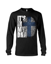 It's In My DNA Finnish Shirt Suomi Finlan Long Sleeve Tee thumbnail