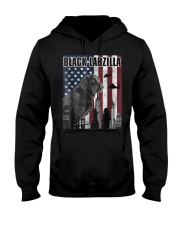 Black Labzilla Amercian Labrador Retriever T Hooded Sweatshirt thumbnail