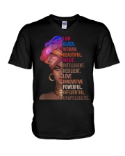 I Am Black Woman Black History Month 2019 T- V-Neck T-Shirt thumbnail