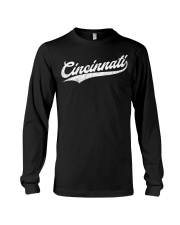 Cincinnati Baseball Ohio Pride Vintage Re Long Sleeve Tee thumbnail