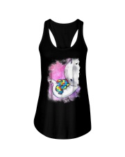Autism Elephant Shirt Baby Elephant Autism A Ladies Flowy Tank thumbnail