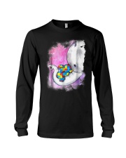Autism Elephant Shirt Baby Elephant Autism A Long Sleeve Tee thumbnail