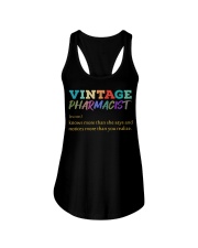 Vintage Pharmacist Knows More Than She Says Ladies Flowy Tank thumbnail
