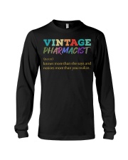 Vintage Pharmacist Knows More Than She Says Long Sleeve Tee thumbnail