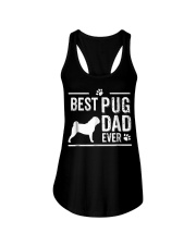 Mens Pug Dad T-Shirt Best Do Ladies Flowy Tank thumbnail