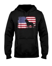 american flag labrador shirt usa flag Hooded Sweatshirt thumbnail