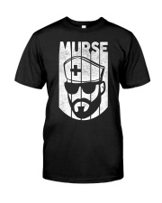Mens Murse Funny Beard Male Nurse T-Shirt n Premium Fit Mens Tee thumbnail