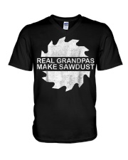 Woodworking Carpenter T-Shirt Grandpa Woodw V-Neck T-Shirt thumbnail