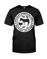 How Many Donkeys Do I Need Premium TShirt Premium Fit Mens Tee thumbnail