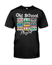 Cassette Tape Music 80s Old School P Premium Fit Mens Tee front