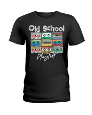 Cassette Tape Music 80s Old School P Ladies T-Shirt thumbnail