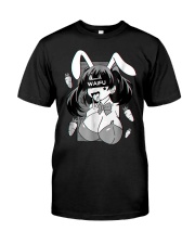 Ahegao t shirt lewd anime shirt and rabbit co Premium Fit Mens Tee thumbnail