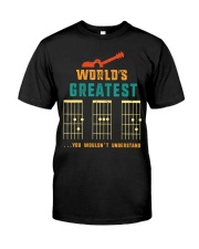 Retro Worlds Greatest Dad Shirt Funny Gui Premium Fit Mens Tee thumbnail