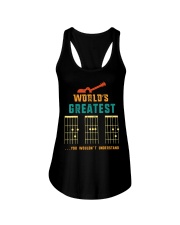 Retro Worlds Greatest Dad Shirt Funny Gui Ladies Flowy Tank thumbnail