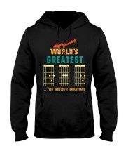 Retro Worlds Greatest Dad Shirt Funny Gui Hooded Sweatshirt thumbnail