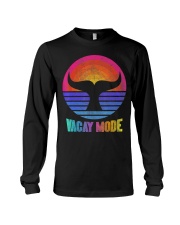 Funny Vacay Mode Beach Palms Cruise Vibes Long Sleeve Tee thumbnail