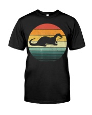 Sea Otter Shirt Sunset Retro Vintage 70s An Premium Fit Mens Tee thumbnail